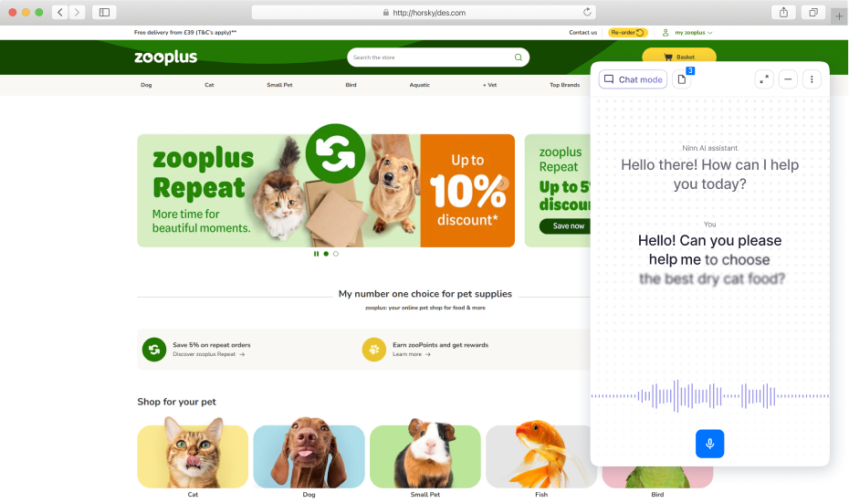 Pet store