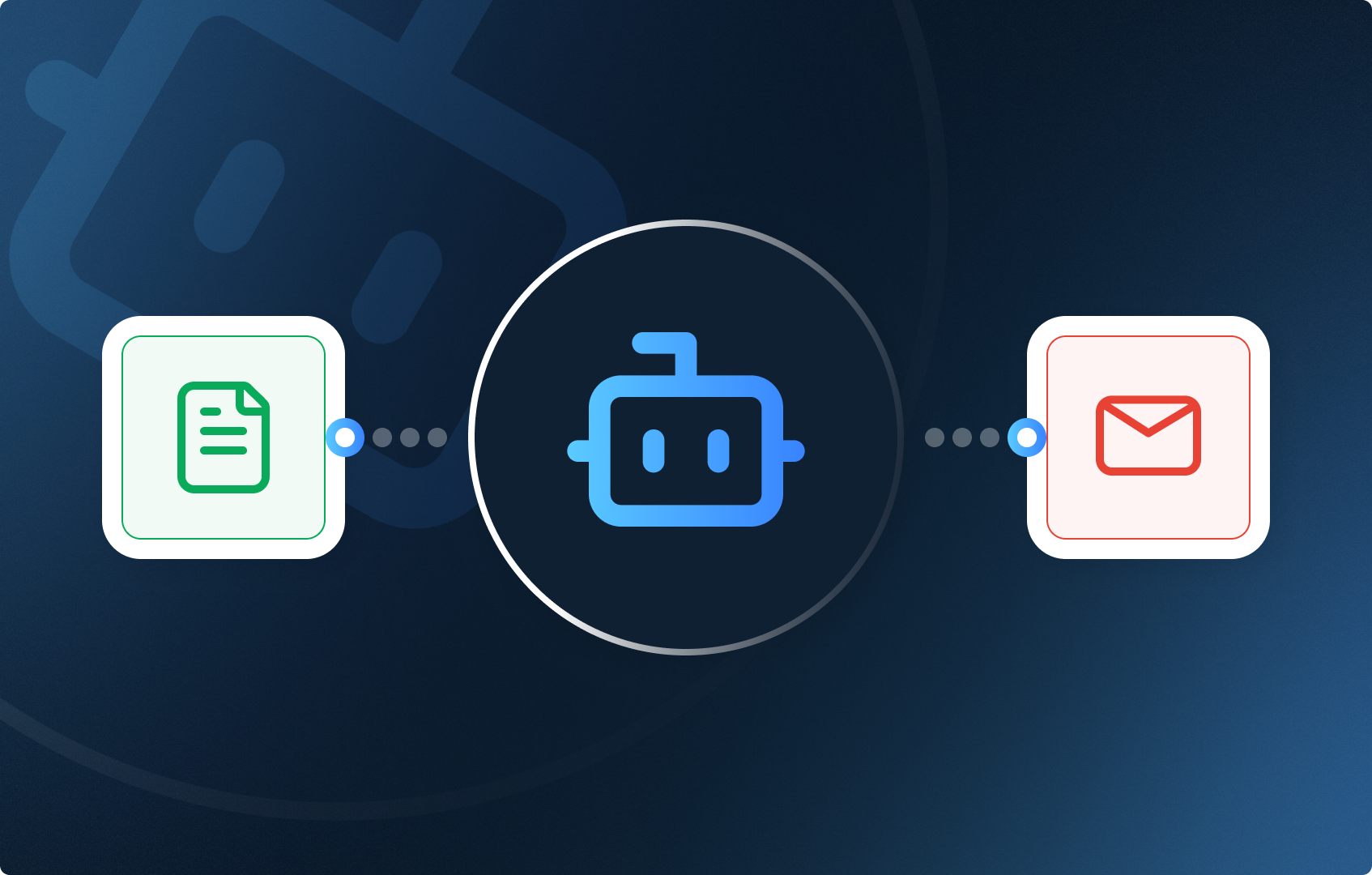 AI automation feature illustration